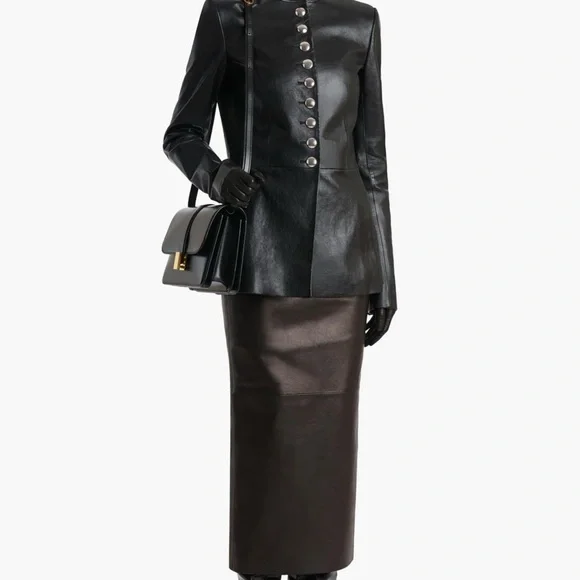 KHAITE Black Samuel Jacket - Picture 2 of 7